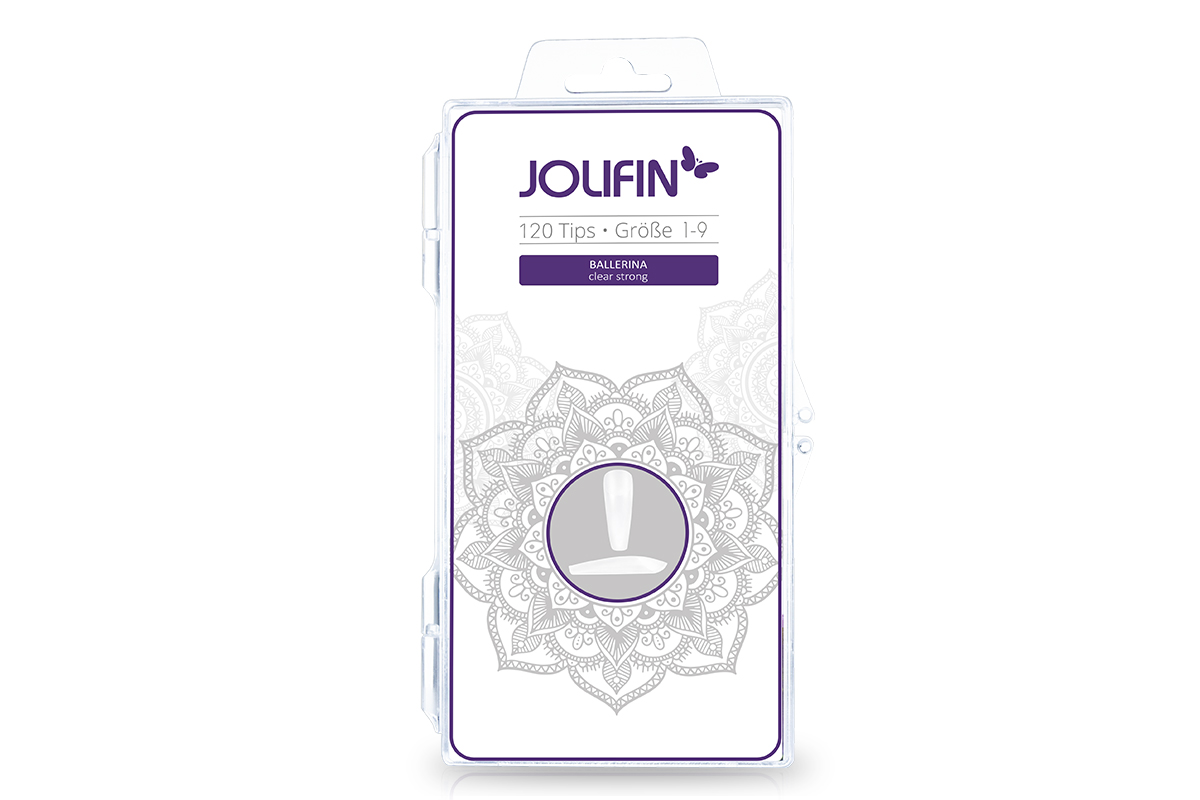 Jolifin 120er Tipbox Ballerina - clear strong