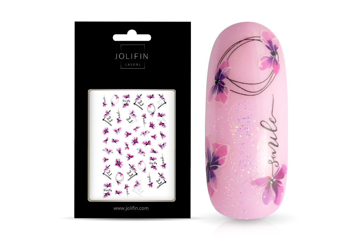 Jolifin LAVENI XL Sticker - Flowers Nr. 42