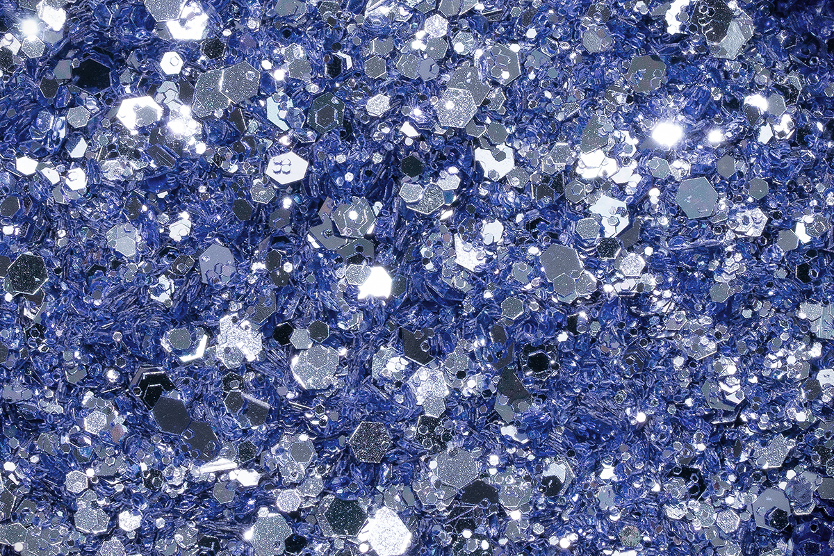 Jolifin LAVENI Sparkle Glitter - powder blue