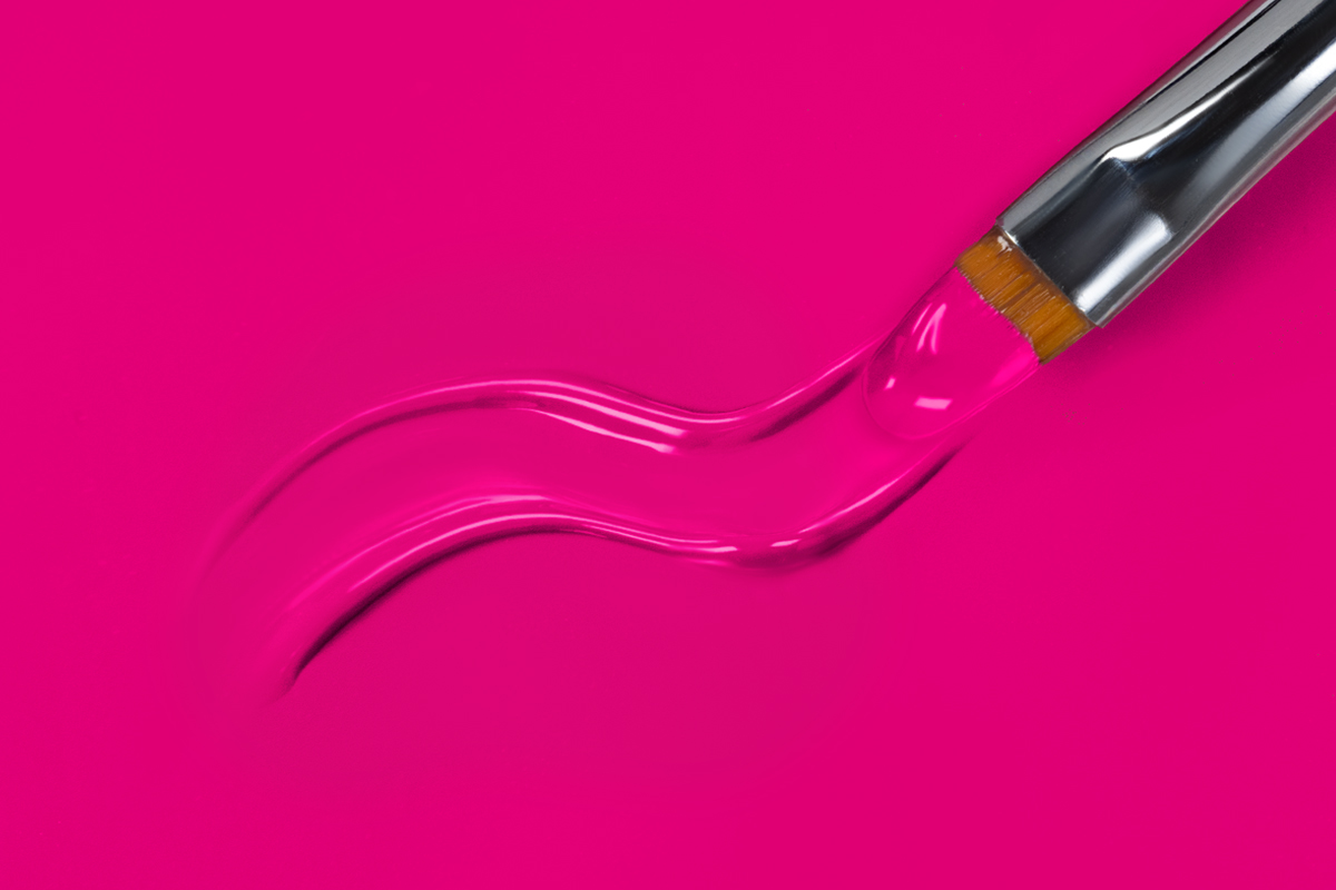 Jolifin LAVENI PRO Farbgel - hot magenta-pink 5ml