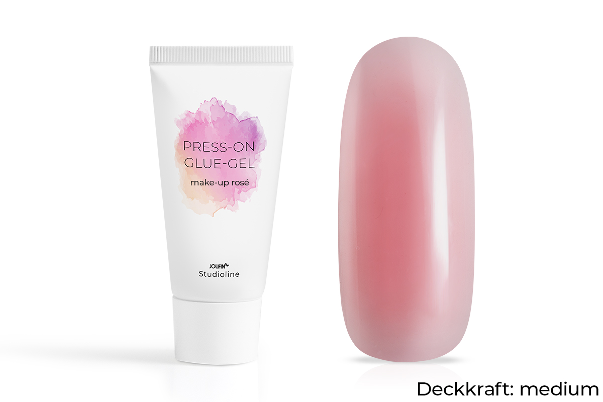 Jolifin Studioline - Press-On Glue Gel make-up rosé 50ml