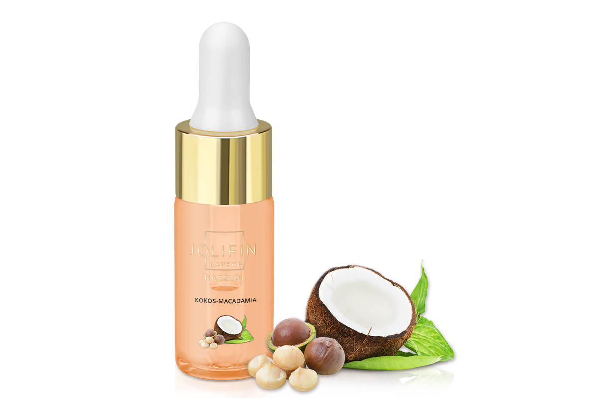 Jolifin LAVENI Nagelöl - Kokos-Macadamia 10ml