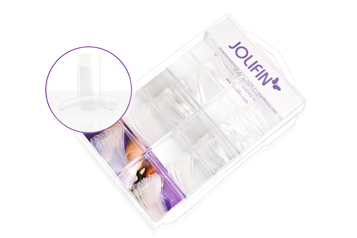 Jolifin 100er Tipbox - classic clear