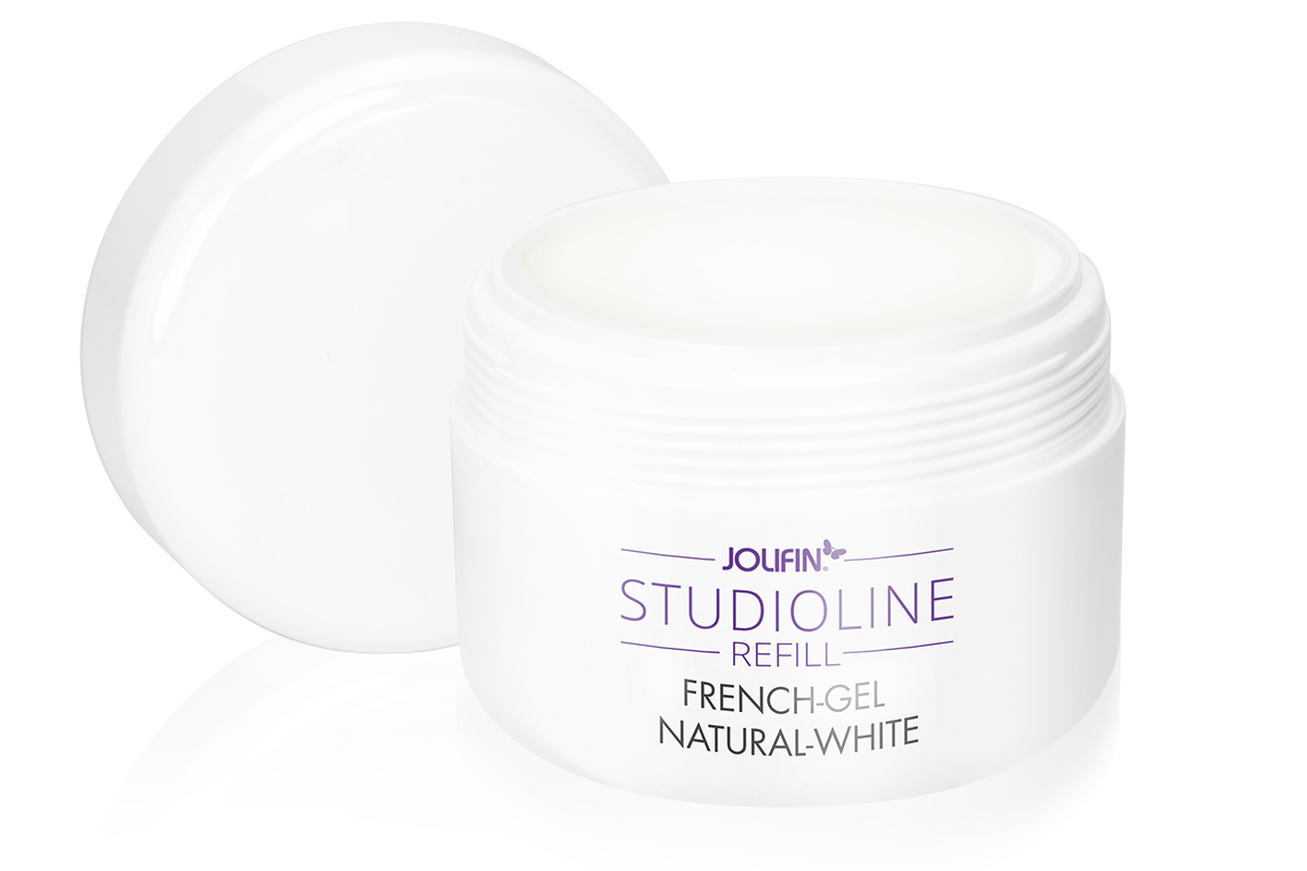 Jolifin Studioline Refill - French-Gel natural-white 250ml