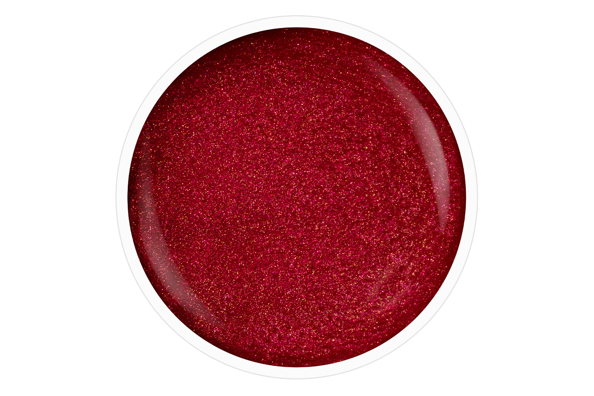 Jolifin Stamping-Lack - red glimmer 12ml