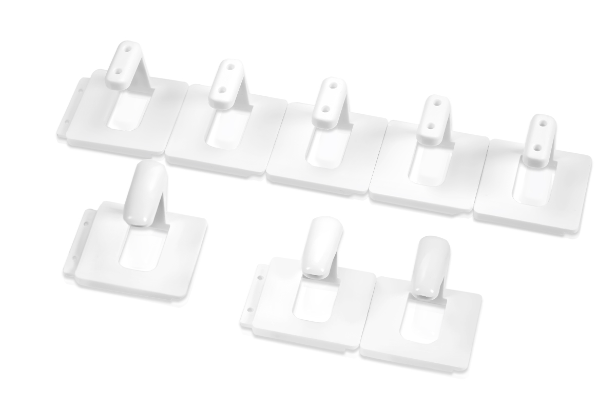 Jolifin Nail Art Tip Holder - Presentation Display white