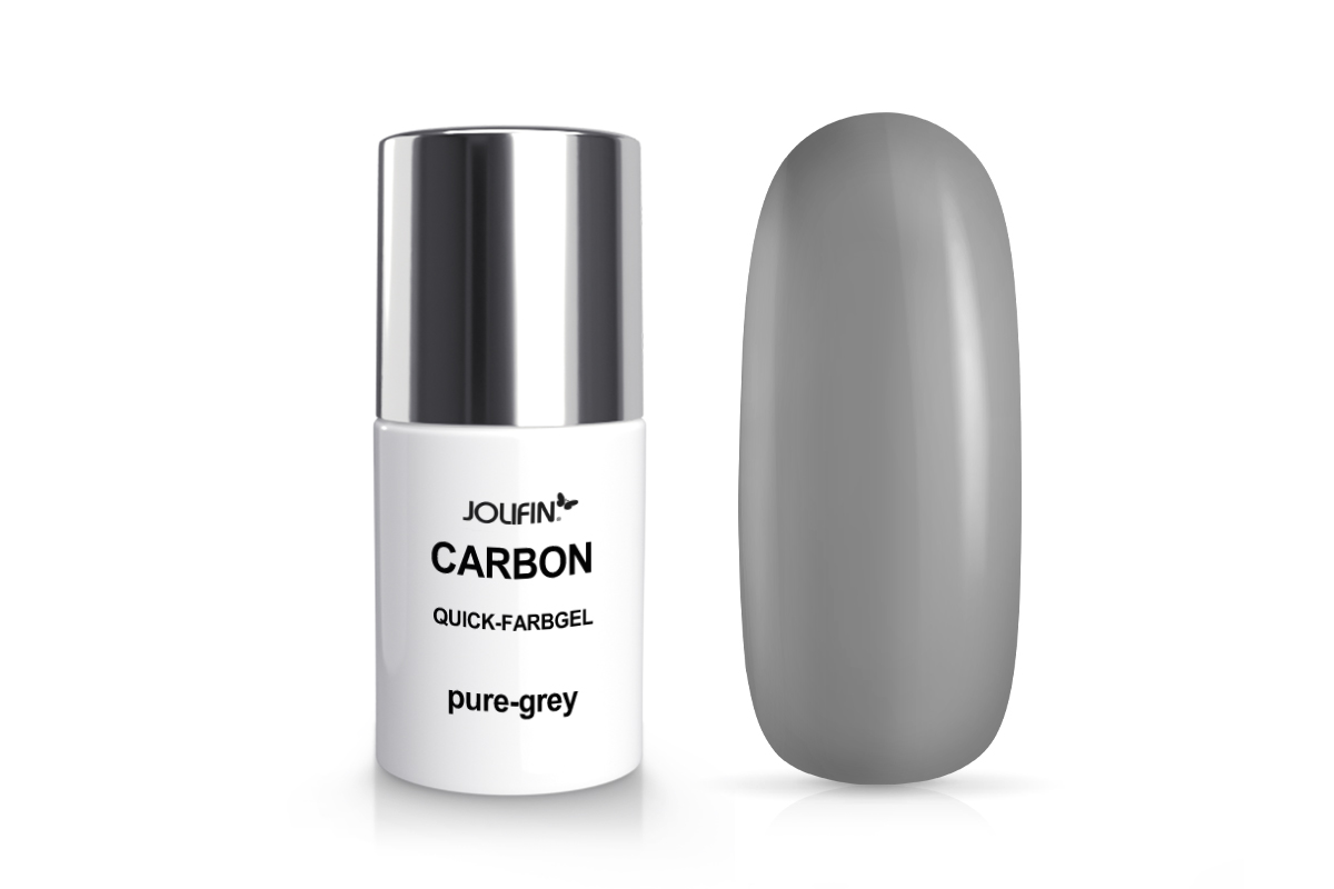 Jolifin Carbon Quick-Farbgel - pure-grey 11ml