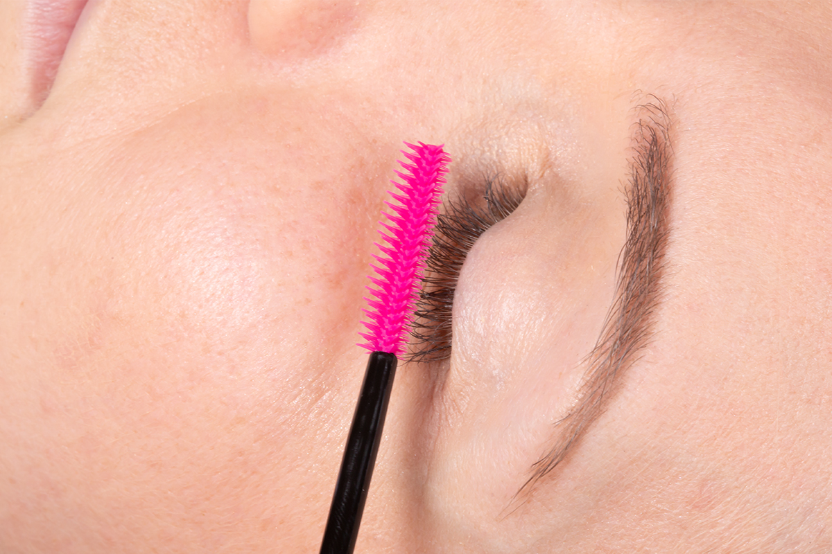 Jolifin Lashes - Silikonbürsten pink gerade - 10 Stück