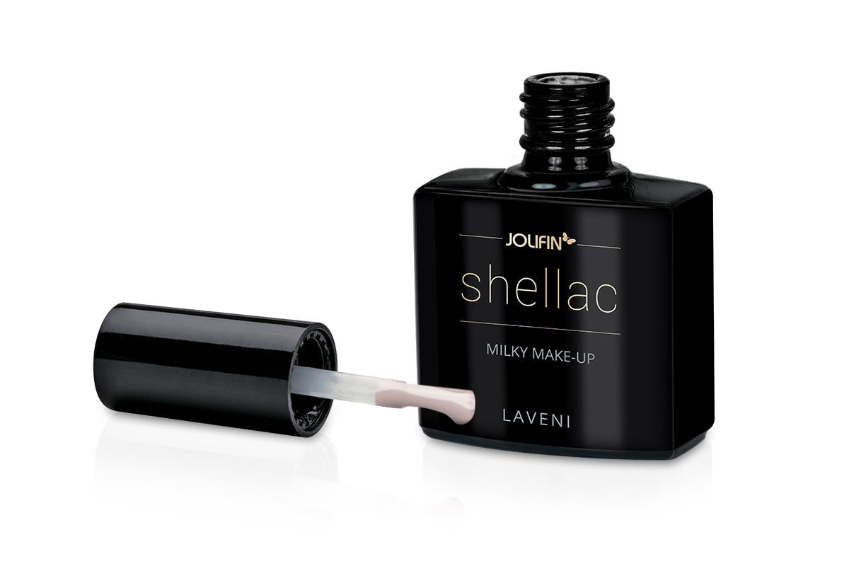 Jolifin LAVENI Shellac - milky make-up 10ml