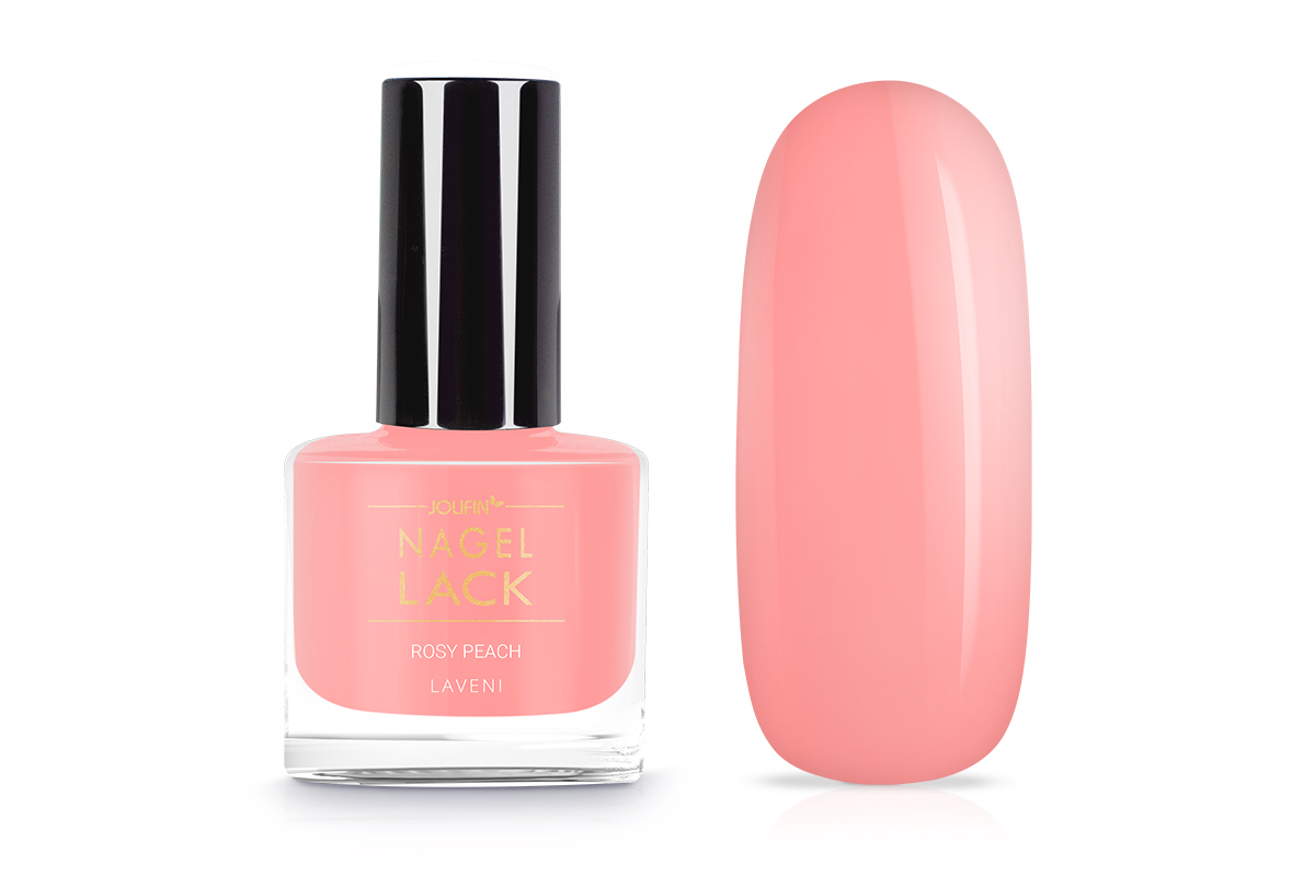 Jolifin LAVENI Nagellack - rosy peach 9ml