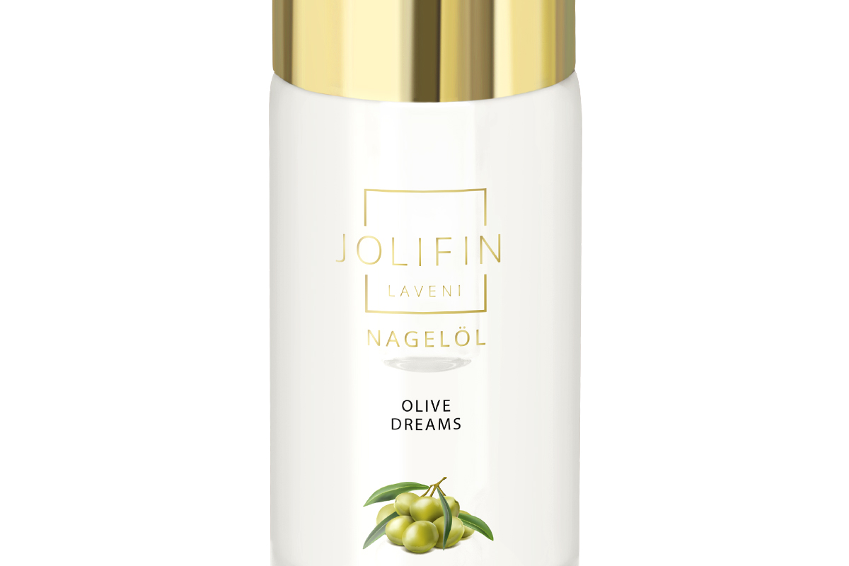 Jolifin LAVENI Nagelöl - olive dreams 10ml