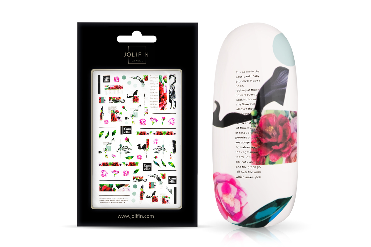 Jolifin LAVENI XL Sticker - Flowers No. 31