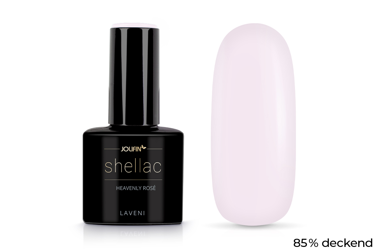 Jolifin LAVENI Shellac - heavenly rosé 10ml