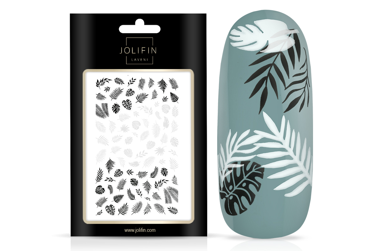 Jolifin LAVENI XL Sticker - black & white Nr. 2