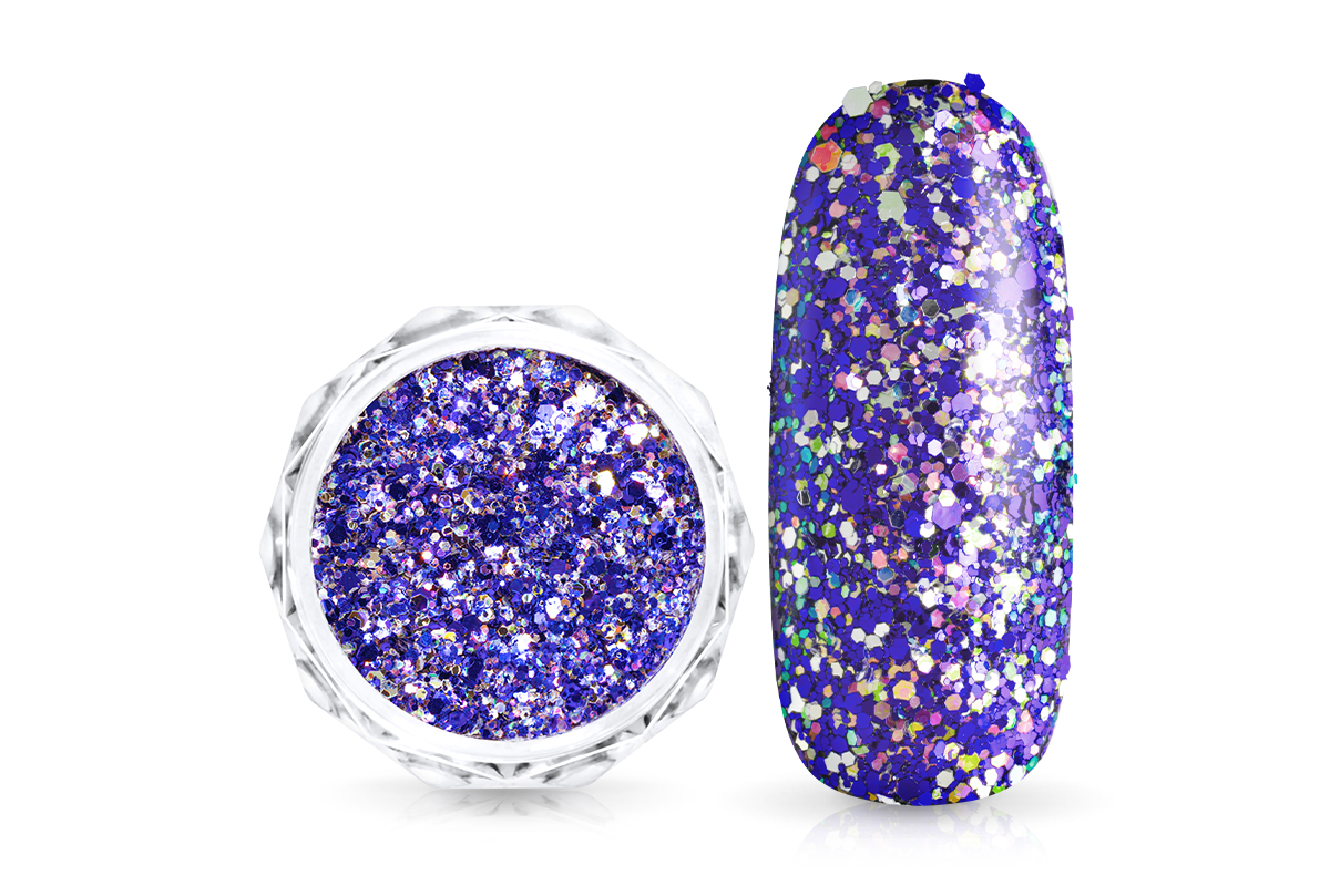 Jolifin Glitterpuder - hypnotic blue