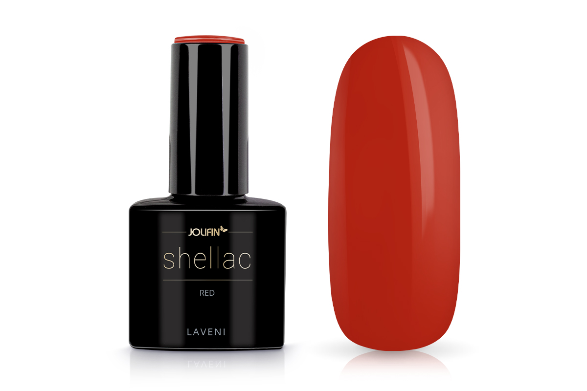 Jolifin LAVENI Shellac - red 10ml