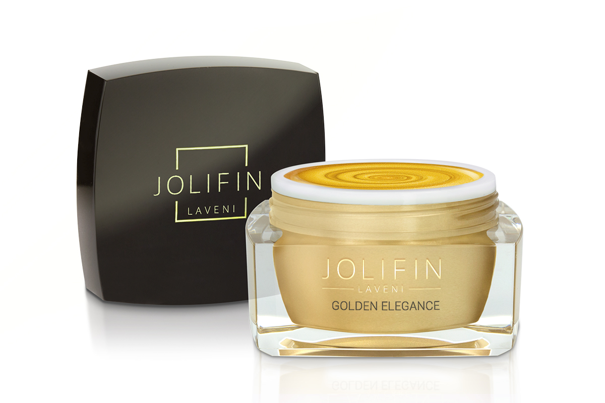 Jolifin LAVENI Farbgel - golden elegance 5ml
