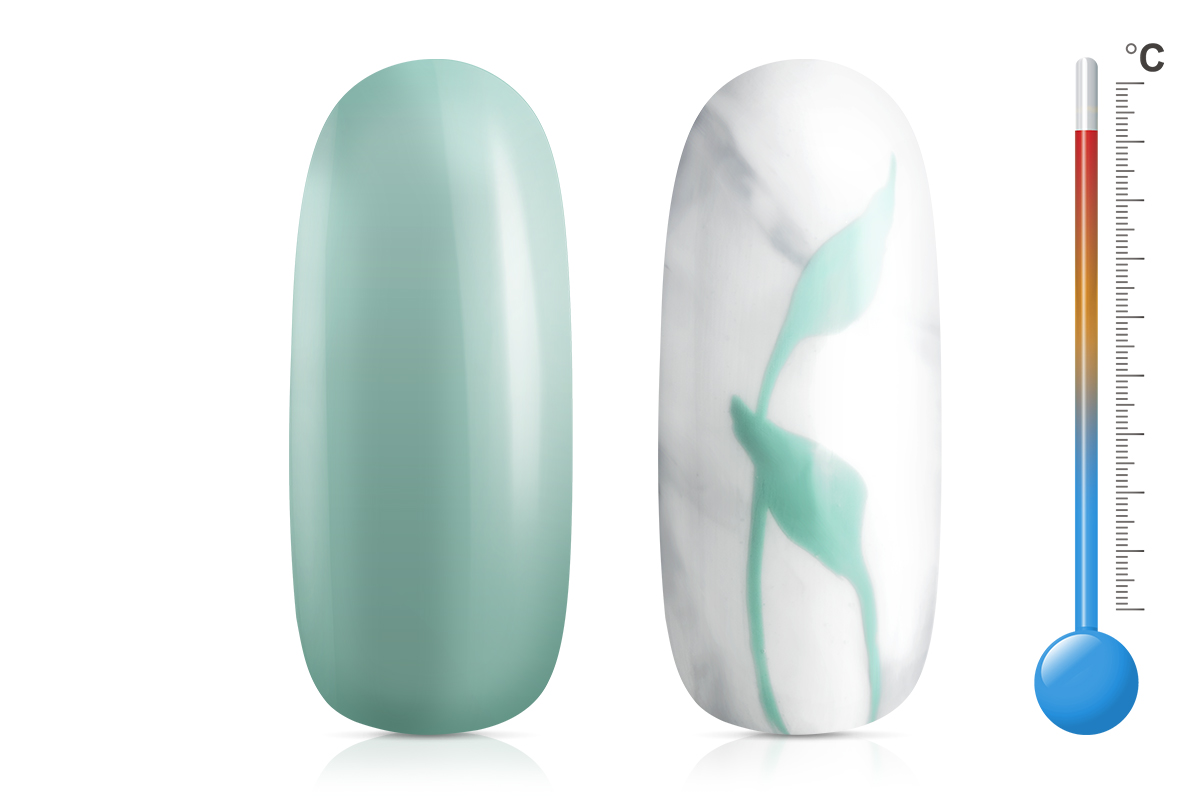 Jolifin LAVENI PRO Farbgel - Thermo ombré mint 5ml