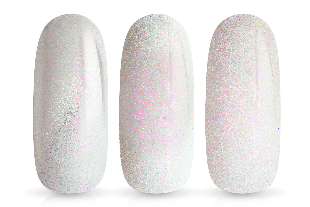 Jolifin LAVENI Shellac - Cat-Eye pink white pearl 10ml