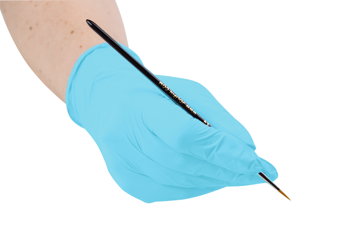 Nitrile gloves Opal Pearl size S