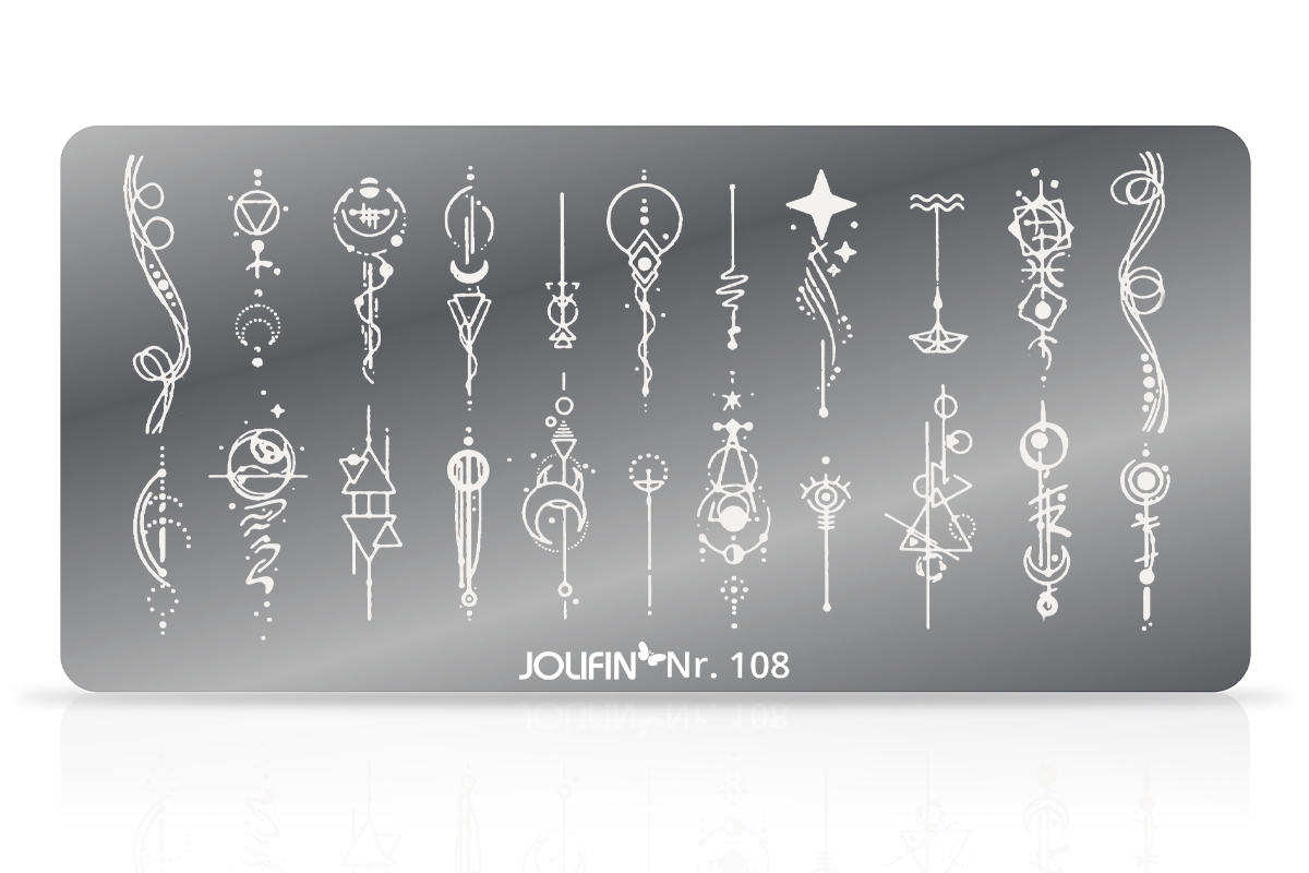Jolifin Stamping Stencil No. 108