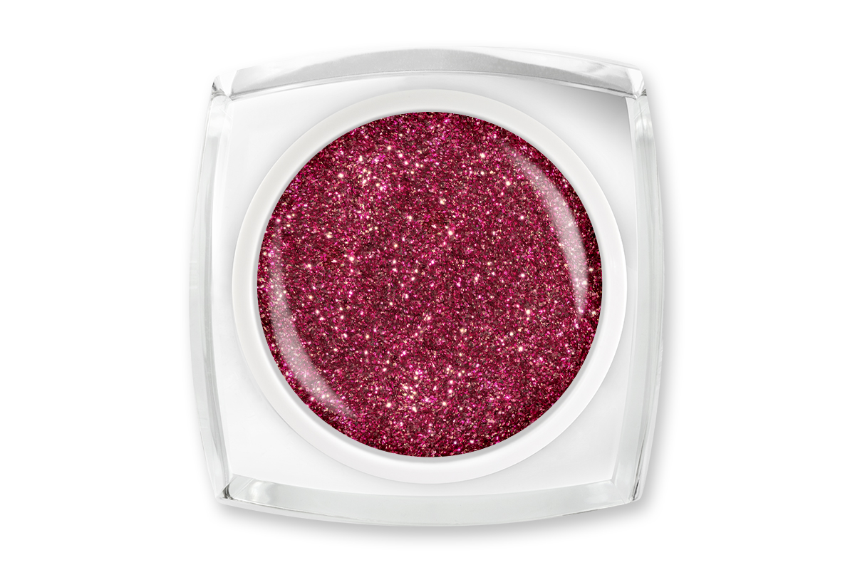 Jolifin LAVENI Colour Gel - sparkle chrome cherry 5ml