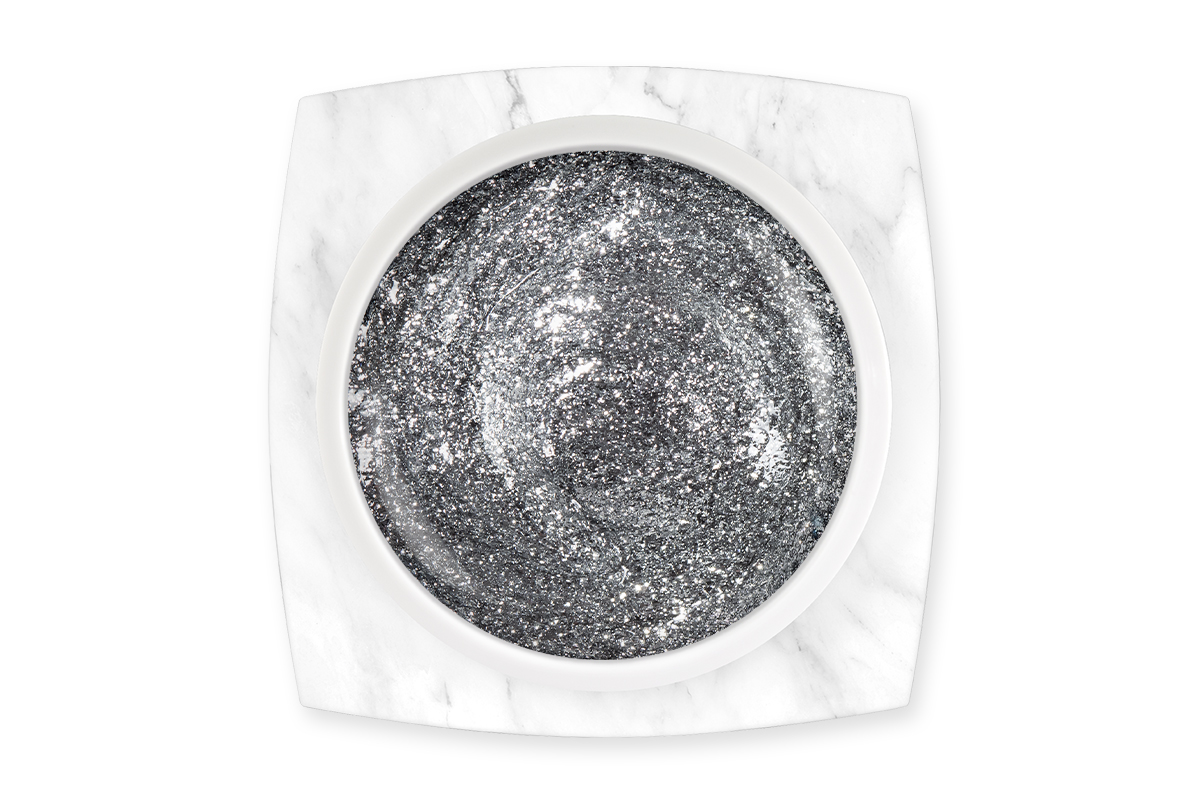 Jolifin LAVENI PRO Farbgel - silver Glimmer 5ml
