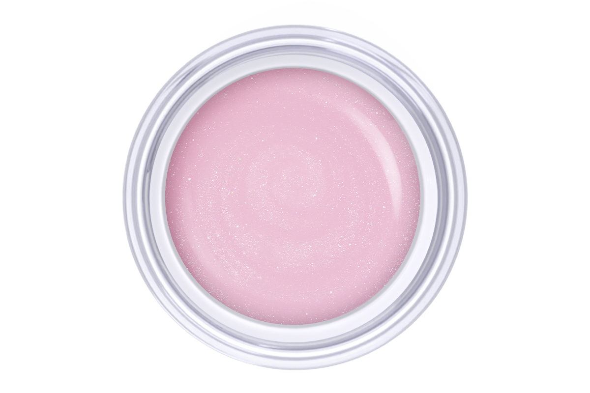 Jolifin Studioline - Aufbau-Gel milchig rosé Glimmer 5ml