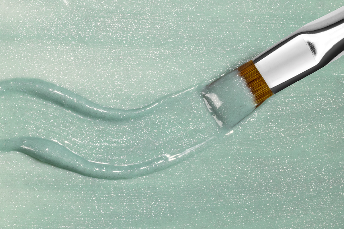 Jolifin LAVENI PRO Farbgel - Cat-Eye sage green 5ml