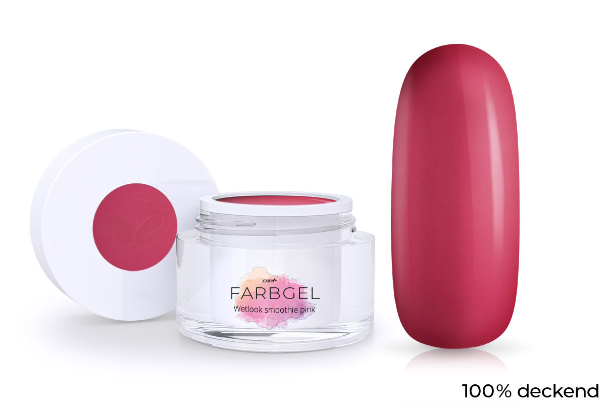 Jolifin Wetlook Farbgel smoothie pink 5ml