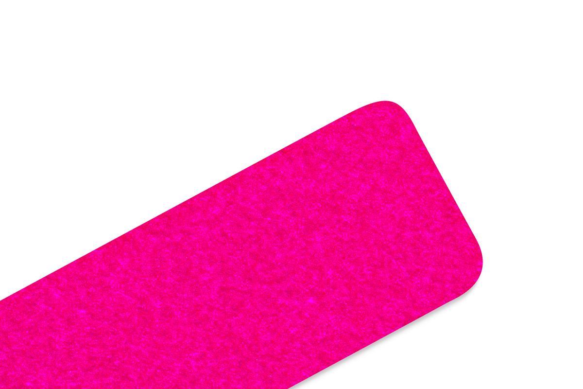Jolifin Feile extra-breit neon-pink 100/180