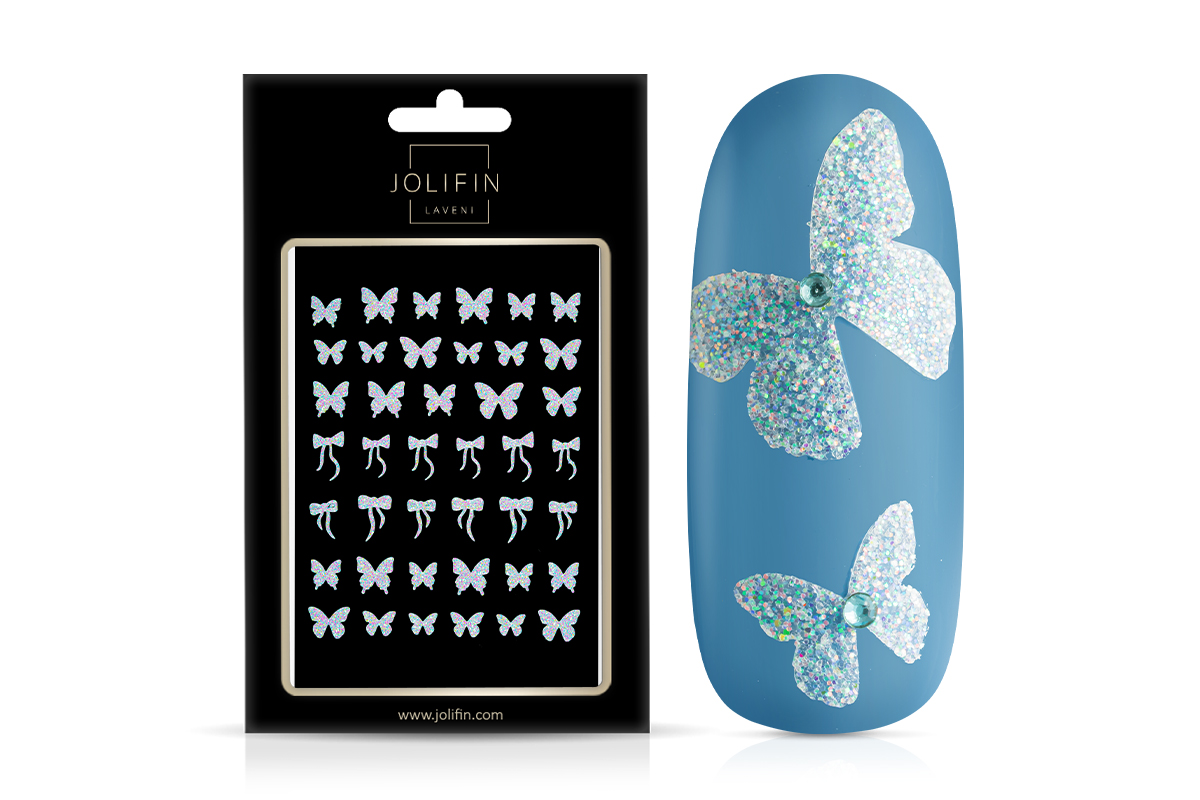 Jolifin LAVENI XL Sticker - Glitter Nr. 8