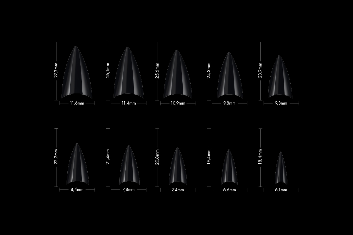 Jolifin 100er Tipbox Mandel clear