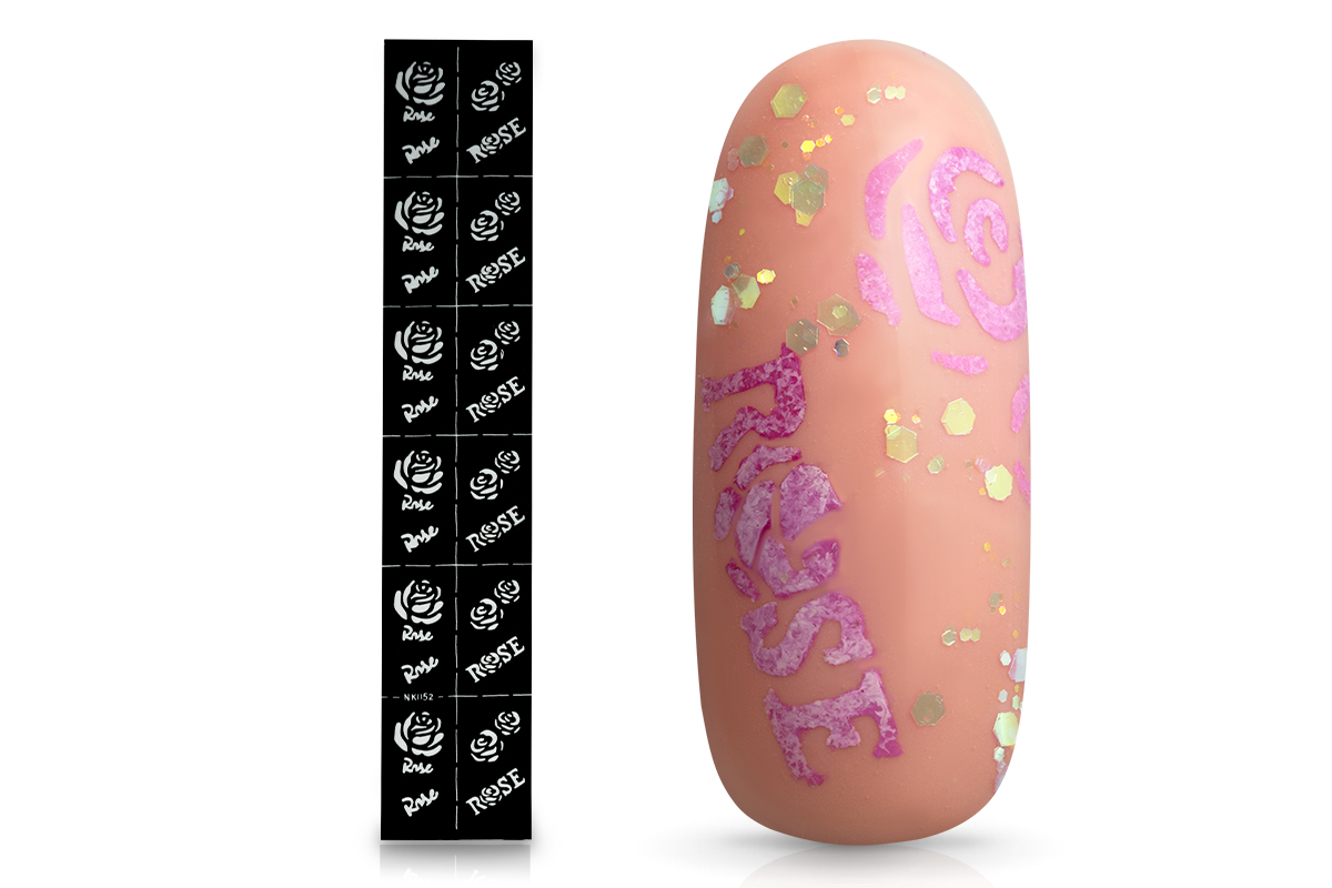 Jolifin LAVENI Airbrush and Nail Polish Stencil No. 40