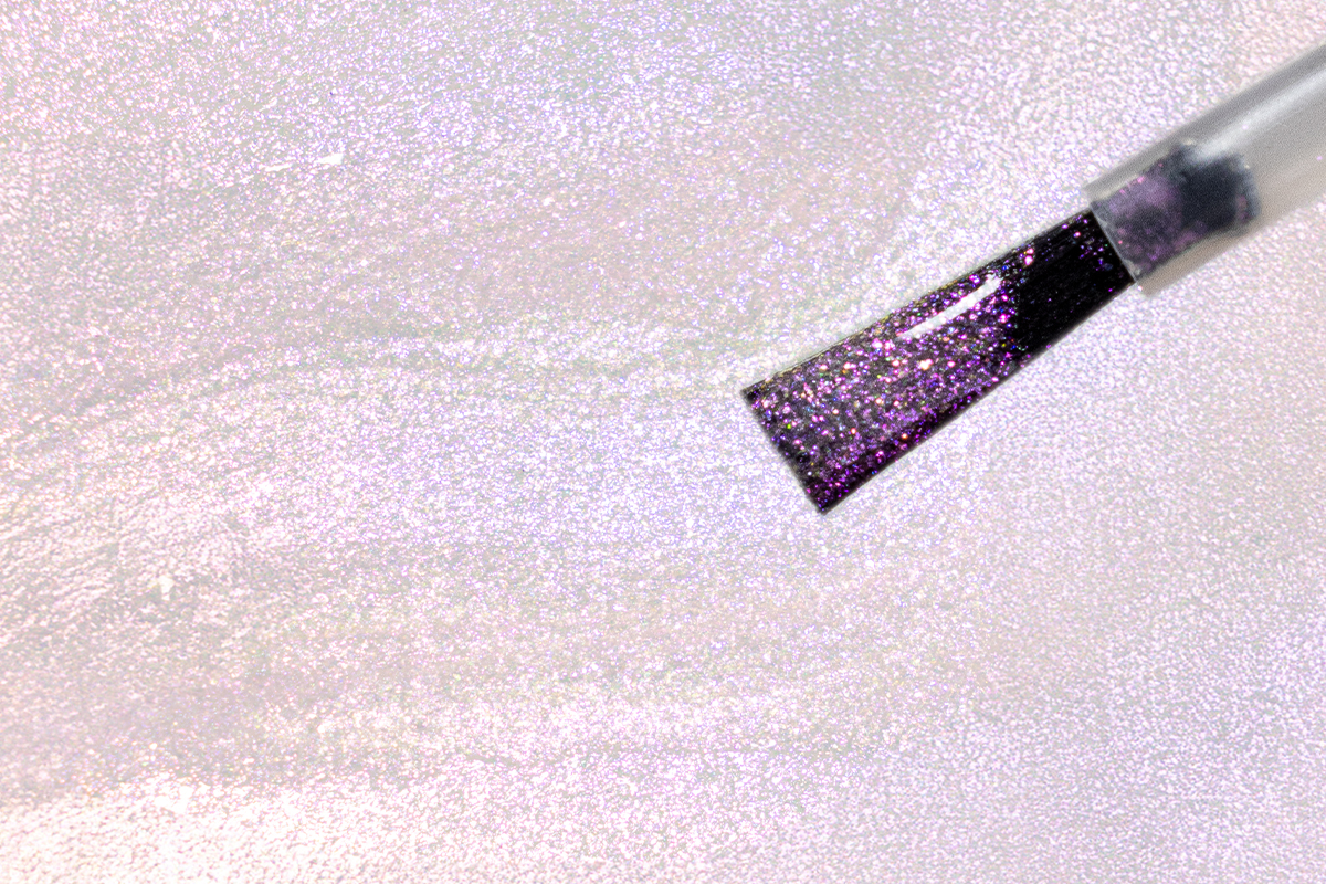 Jolifin Stamping-Lack - aurora FlipFlop pink & purple 12ml