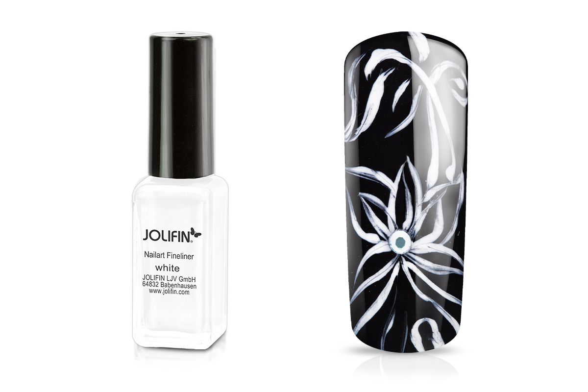 Jolifin Nailart Fineliner white 10ml