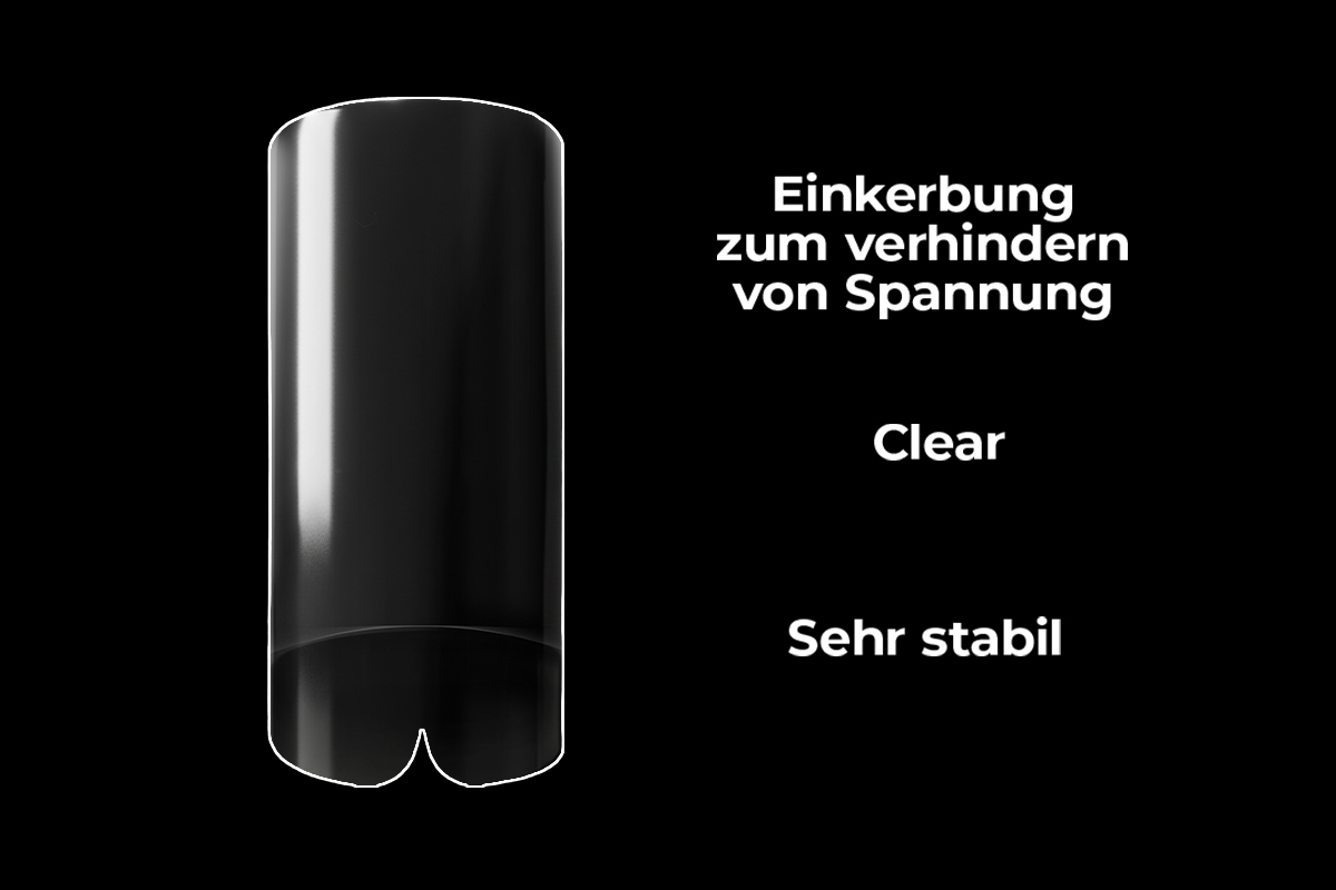 Jolifin 100er Tipbox curvy clear