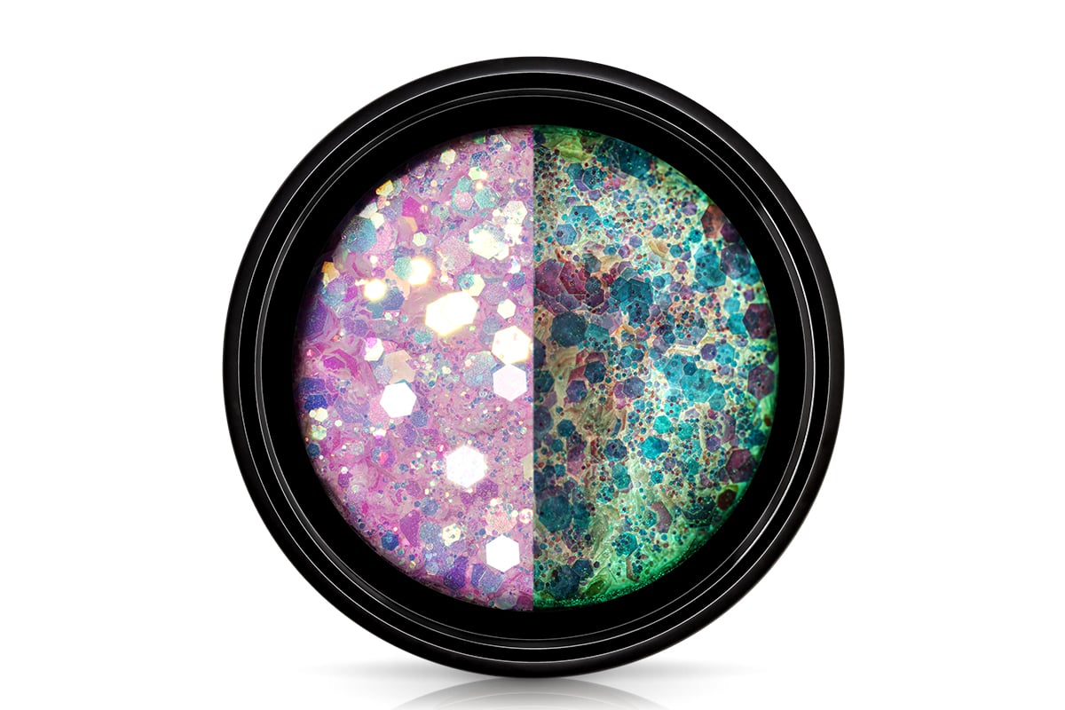 Jolifin LAVENI Solar & Nightshine Glitter - pink-peach