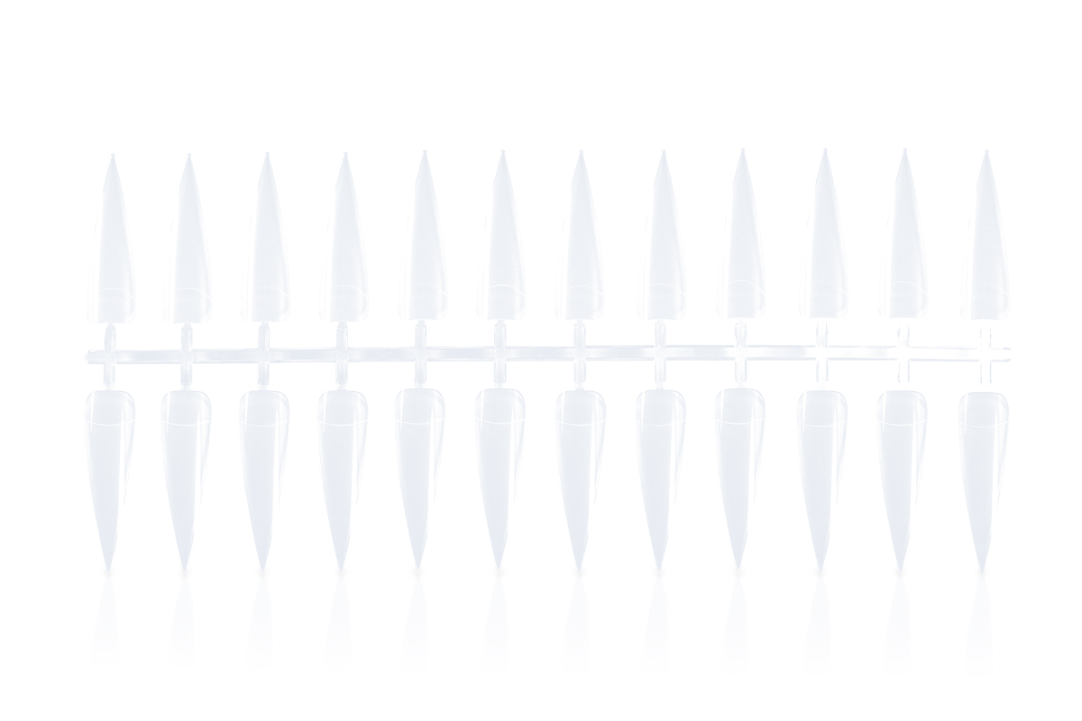 Jolifin Stiletto Präsentationstips One-Size - clear 120Stk.