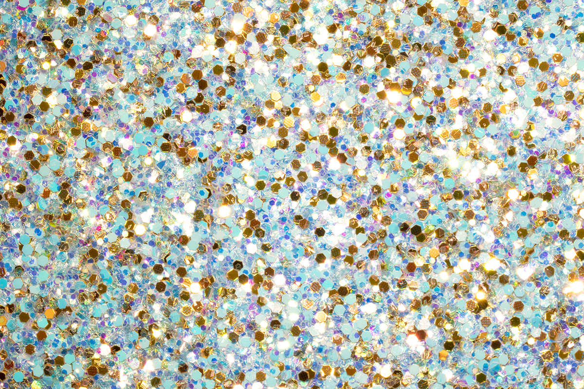 Jolifin Candy Glitter - rich gold