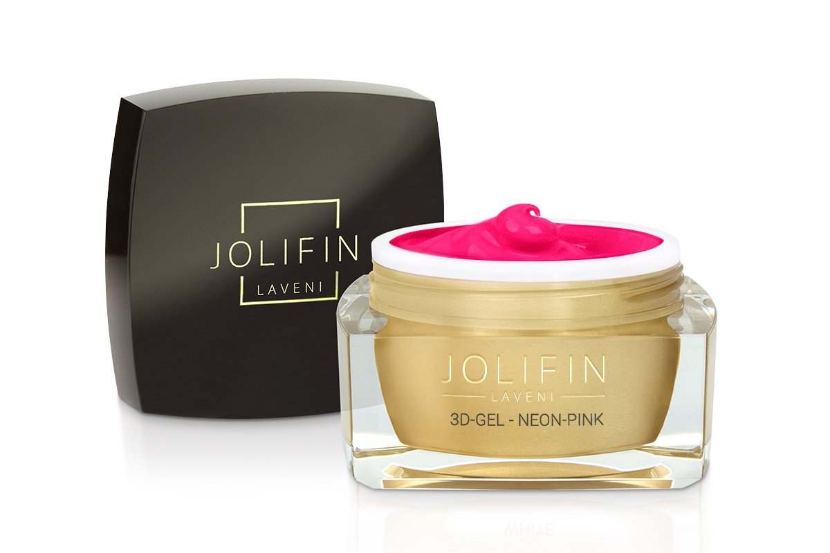 Jolifin LAVENI 3D-Gel - neon-pink 5ml