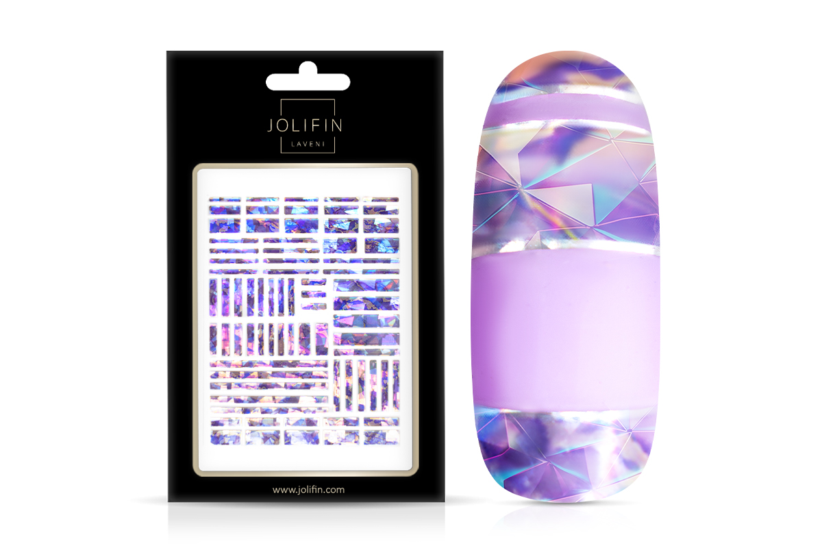 Jolifin LAVENI XL Sticker - Hologramm Marmor Nr. 4
