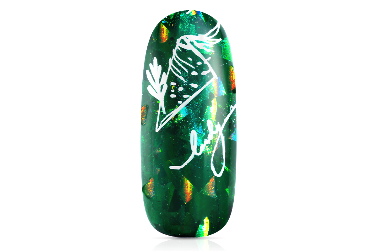 Jolifin Transfer-Nagelfolien Box - green-petrol Mix