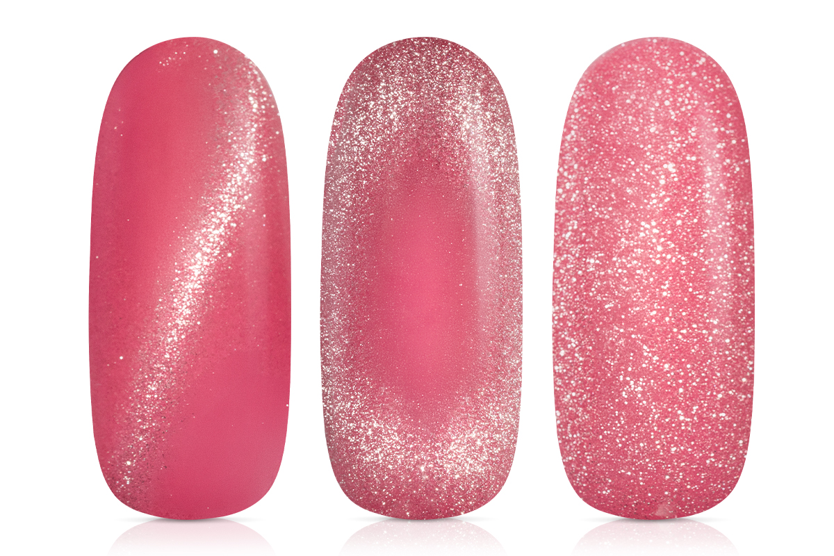 Jolifin LAVENI 3in1 Shellac - Cat-Eye Nightshine rose 10ml