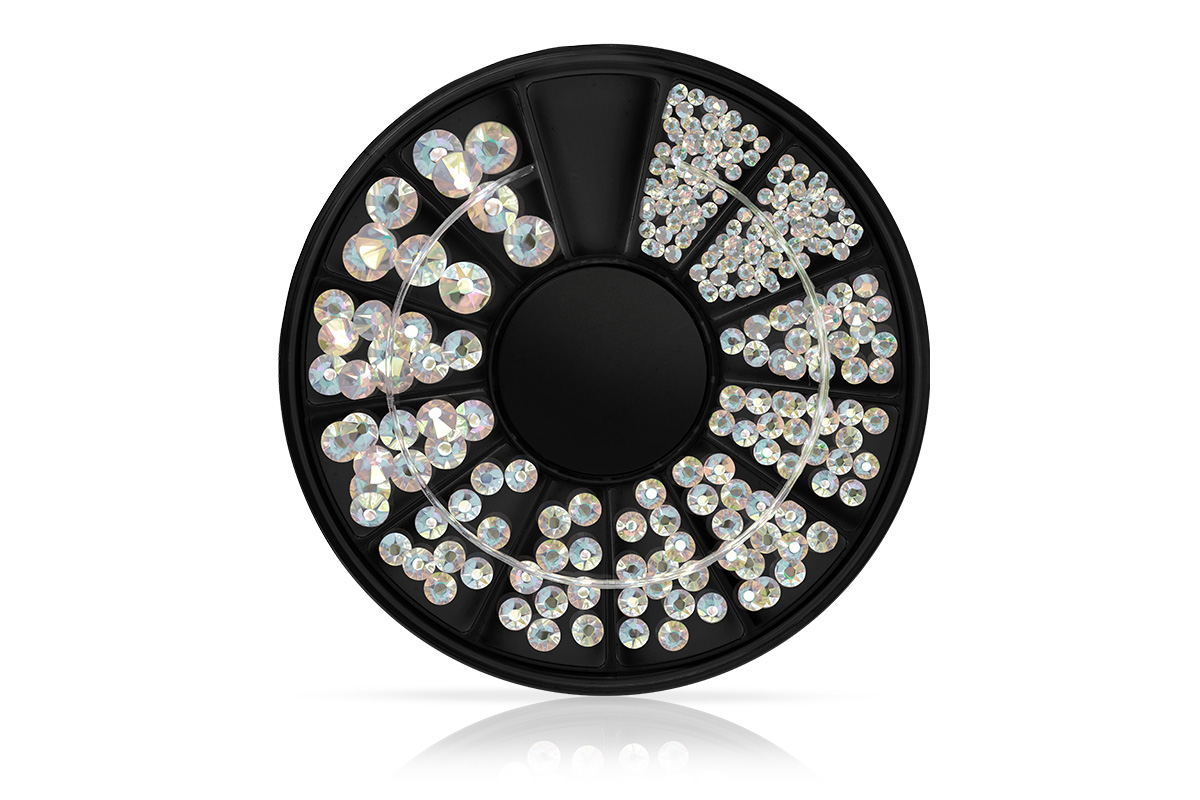 Jolifin LAVENI Strass-Display - white opal