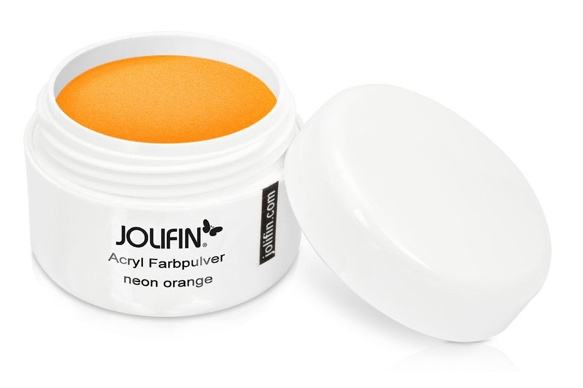 Jolifin Acryl Farbpulver - neon orange 5g