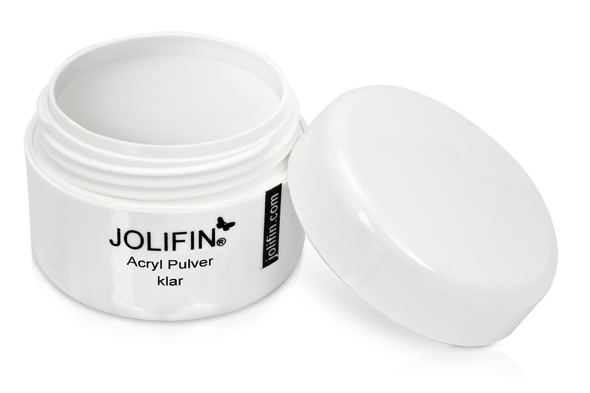 Jolifin Acryl Pulver - klar 30g