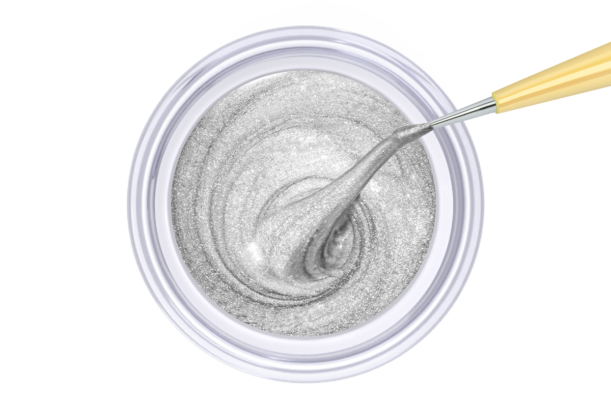 Jolifin Spider-Line Gel - silver 5ml