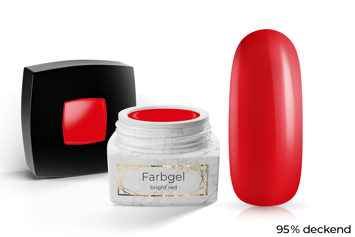 Jolifin LAVENI PRO Farbgel - bright red 5ml