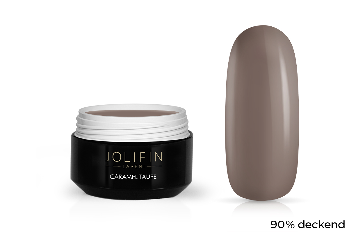 Jolifin LAVENI Farbgel - caramel taupe 5ml